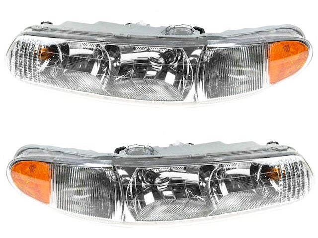 Headlight Assembly Set of 2 - 1997-2004 Buick Regal - DIY Solutions 2678-07621683