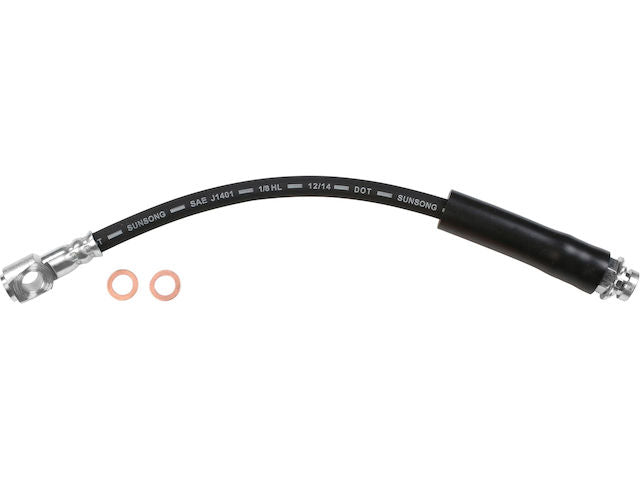 Front Brake Hose - 1995-2005 Chevrolet Cavalier - Sunsong 3158-07628918