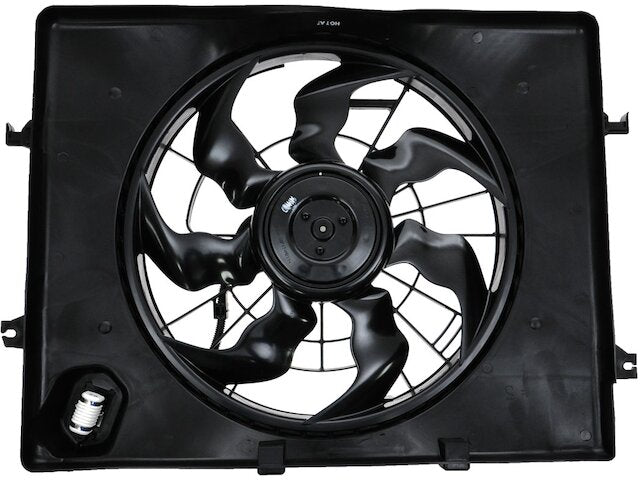 Auxiliary Fan Assembly - 2011-2013 Hyundai Sonata 2.4L 4-Cylinder - DIY Solutions 96143-07629425