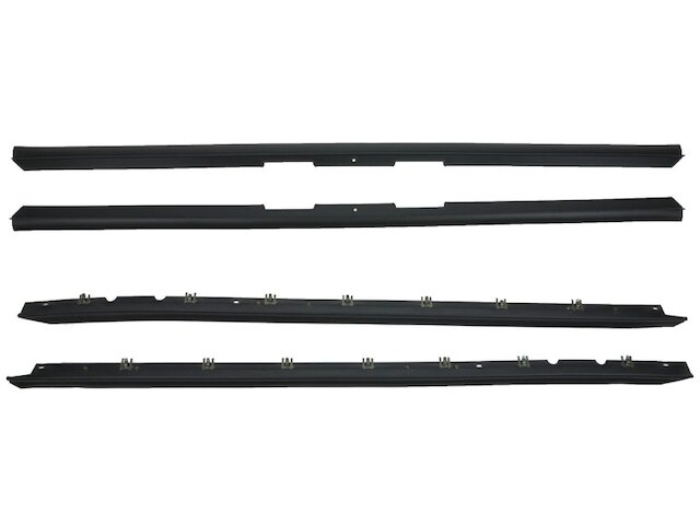 Door Window Belt Weatherstrip 4 Piece Set - 1984-1989 Chevrolet Corvette - DIY Solutions 3217-07648194