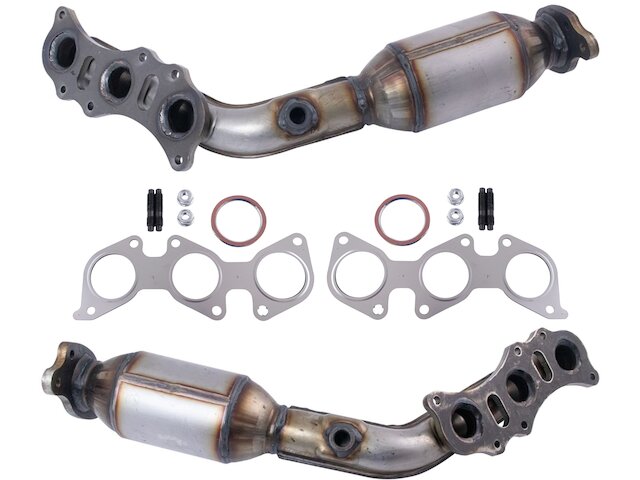 Exhaust Manifold with Integrated Catalytic Converter Set 2 Piece Set - 2003-2009 Toyota 4Runner 4.0L V6 - DIY Solutions 7926-07649368