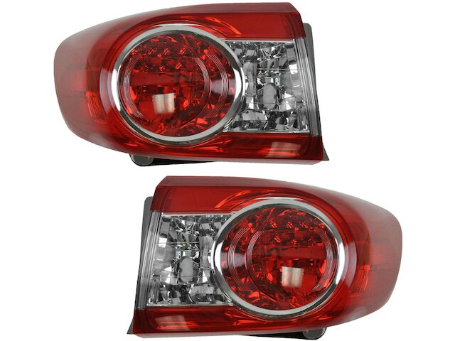 Tail Light Assembly Set 2 Piece - 2011-2013 Toyota Corolla - DIY Solutions 96969-07669848