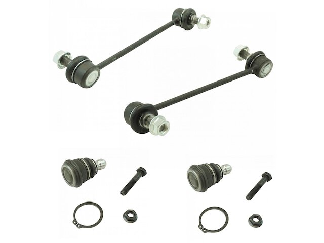 Front Ball Joint Sway Bar Link Kit 4 Piece - 2010-2013 Kia Soul - TRQ 30404-07672864