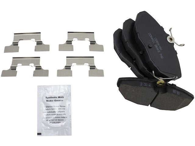 Rear Brake Pad Set - 2001-2002 Dodge Viper - TRQ 2095-07678697
