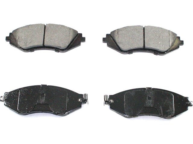 Front Brake Pad Set - 1999-2002 Daewoo Nubira - DuraGo 533-07680709