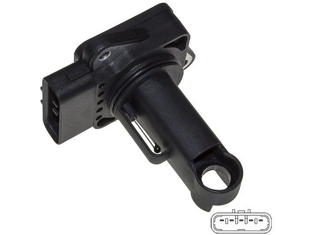 Mass Air Flow Sensor - 2001-2006 Lexus GS300 - Walker 7536-07681245