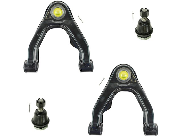 Front Control Arm and Ball Joint Kit 4 Piece - 2000-2004 Nissan Frontier 4WD - TRQ 6689-07681739