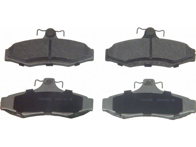 Rear Brake Pad Set - 1999-2002 Daewoo Nubira - Wagner 533-07702836