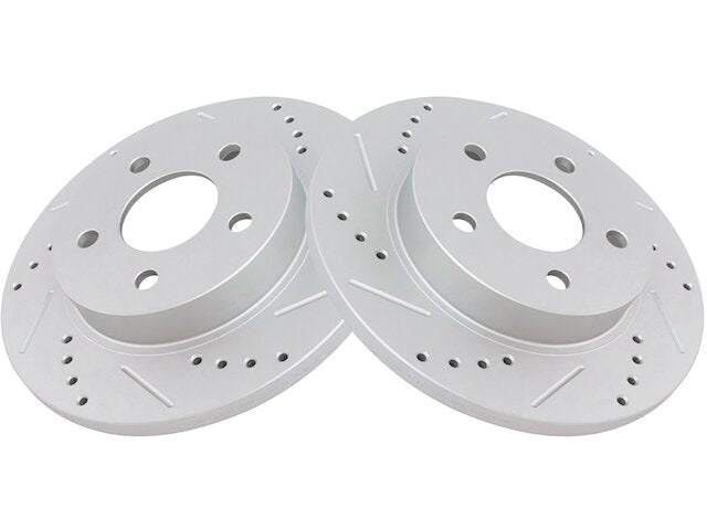 Rear Brake Rotor Set 2 Piece - 2008-2010 Chevrolet HHR - TRQ 28773-07703853