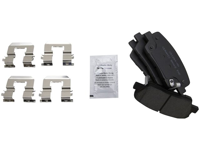 Rear Brake Pad Set - 2011-2014 Kia Sorento - TRQ 96113-07715235