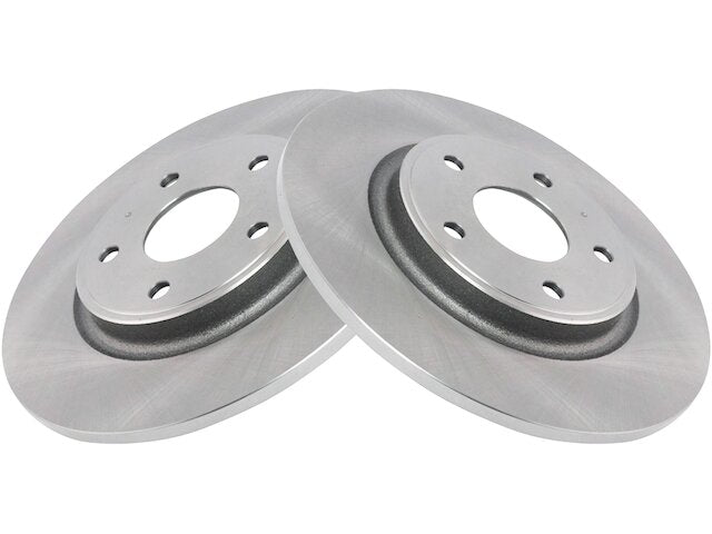 Rear Brake Rotor Set 2 Piece - 2012-2020 Dodge Journey - TRQ 118661-07718279