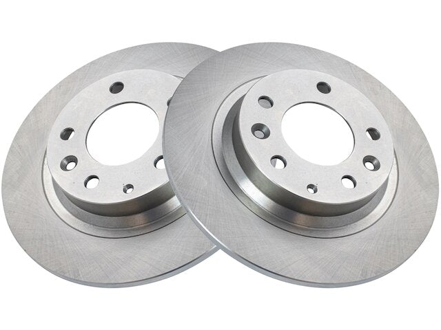 Rear Brake Rotor Set 2 Piece - 2003 Mazda Protege Mazdaspeed - TRQ 17576-07728036