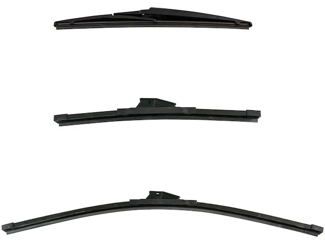 Wiper Blade Set 3 Piece - 2012-2017 Fiat 500 - DIY Solutions 118457-07737300