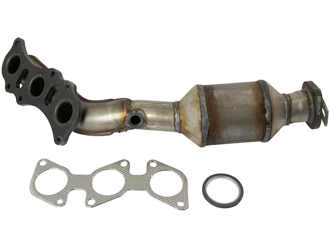 Left Exhaust Manifold with Integrated Catalytic Converter - 2005-2008 Toyota Tacoma 4.0L V6 - DIY Solutions 18535-07744930