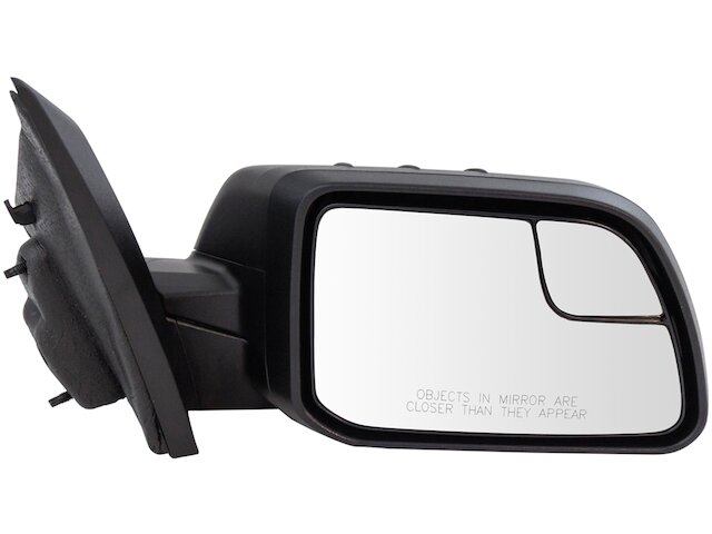 Right Passenger Side Power Mirror - Textured Black - with Spotter Glass - 2011-2014 Ford Edge (From 02/07/2011) - DIY Solutions 96723-07752133