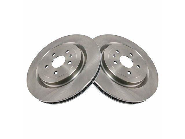 Rear Brake Rotor Set 2 Piece - 2010-2015, 2017-2022 Chevrolet Camaro - TRQ 30402-07760198