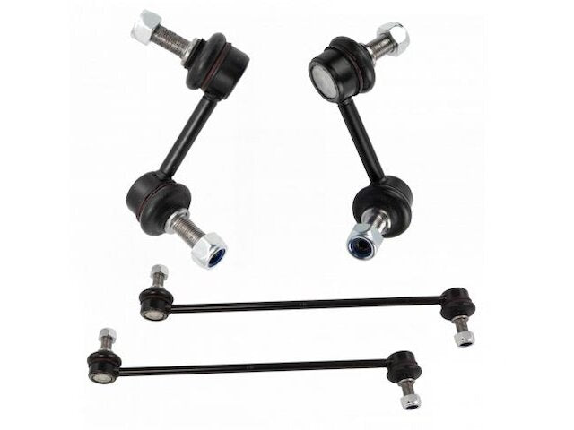 Sway Bar Link Kit 4 Piece - 2013-2018 Hyundai Santa Fe AWD - TRQ 123077-07763624