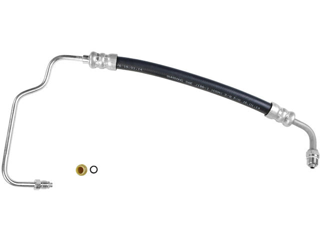 Pump To Gear Power Steering Pressure Line Hose Assembly - 1999-2004 Ford F250 Super Duty - Sunsong 5337-07774312