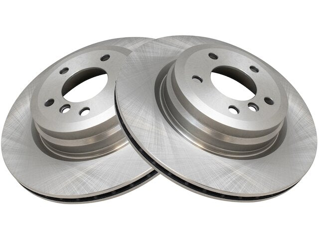 Rear Brake Rotor Set 2 Piece - 2006 BMW 330xi - TRQ 18796-07799452