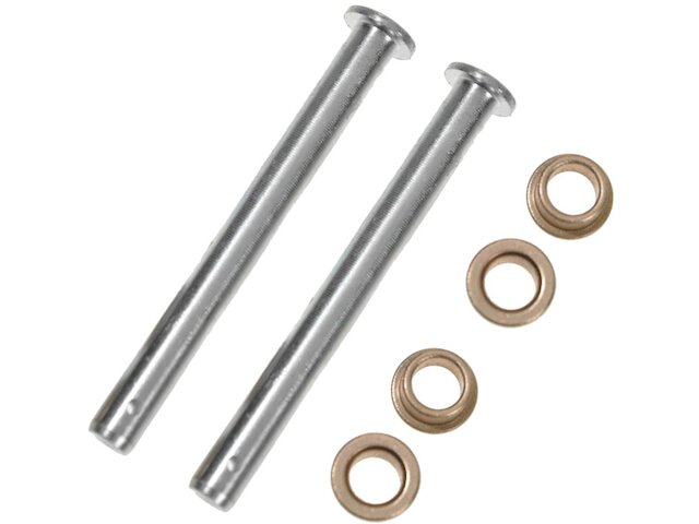 Door Hinge Pin and Bushing Kit 6 Piece - 1979-1998 Ford Mustang - DIY Solutions 5455-07814545