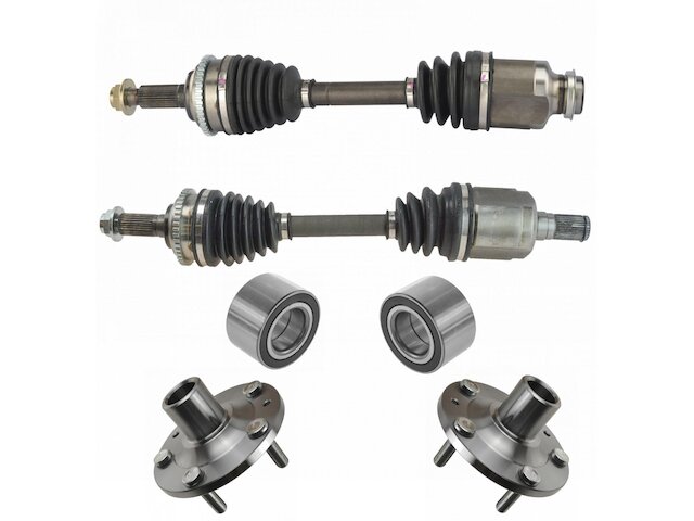 Axle and Wheel Hub Assembly Kit 6 Piece - 2006-2009 Mercury Milan 3.0L V6 - TRQ 18708-07814756