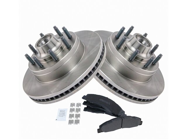 Front Brake Pad and Rotor Kit - 2008-2014 Ford E250 - TRQ 29046-07822175