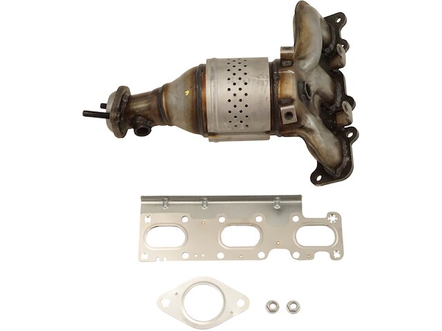 Right Exhaust Manifold with Integrated Catalytic Converter - 2013-2019 Ford Taurus 3.5L V6 - DIY Solutions 119542-07833140