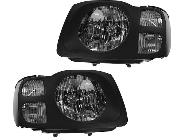 Headlight Assembly Set - 2002-2004 Nissan Xterra XE - DIY Solutions 6837-07833877