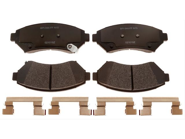 Front Brake Pad Set - 2000-2005 Pontiac Bonneville - Raybestos 4624-07836177