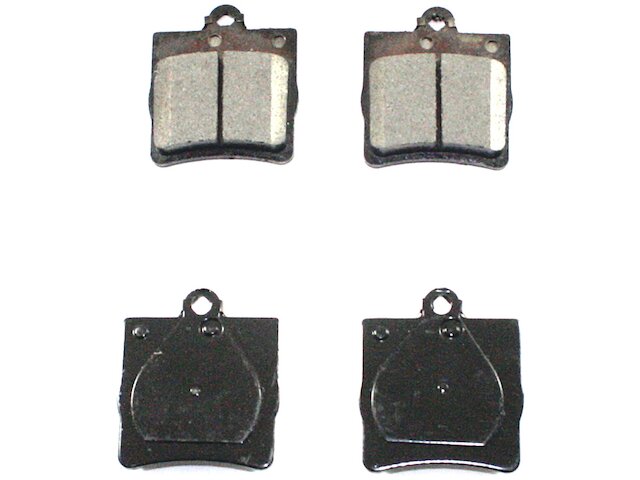 Rear Brake Pad Set - 1996-2000 Mercedes C280 - DuraGo 6335-07837731