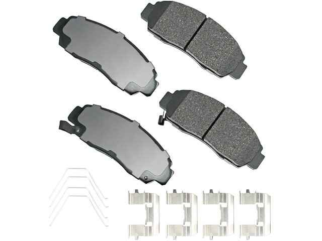 Front Brake Pad Set - 2001-2003 Acura CL 3.2L V6 - Akebono 5888-07849057