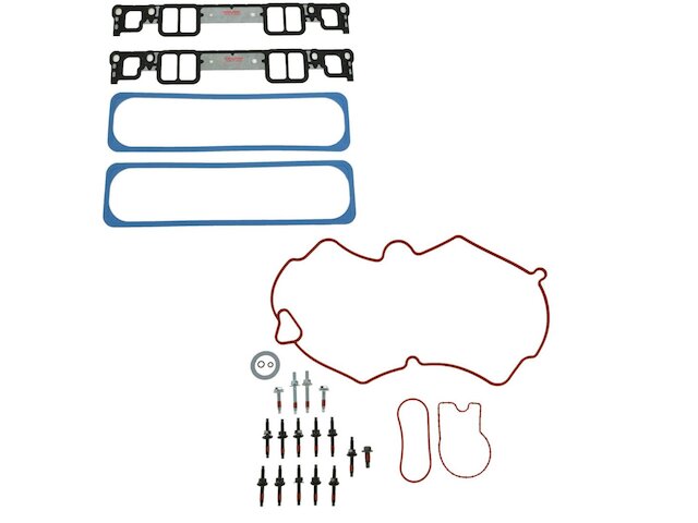 Intake Manifold Gasket Set - 1996-2000 GMC Yukon 5.7L V8 - DIY Solutions 4298-07849355