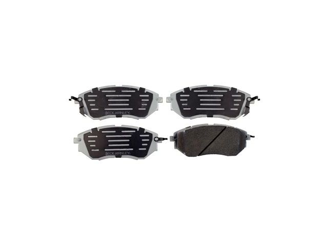 Front Brake Pad Set - 2005-2019 Subaru Legacy 3.6L H6 - Beck Arnley 18220-07849770