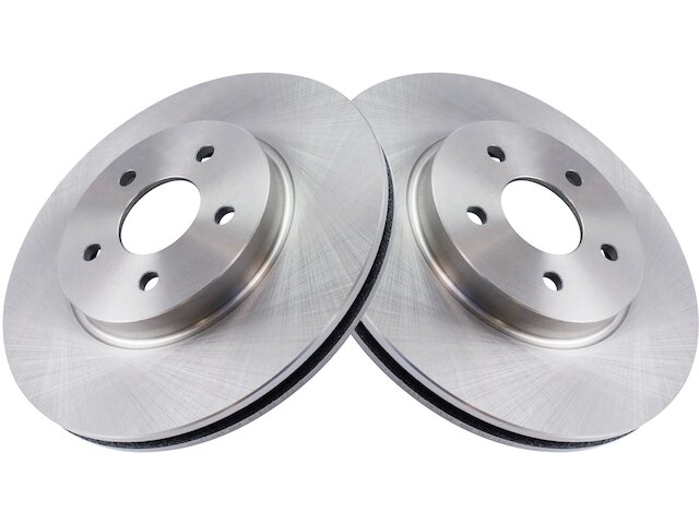 Front Brake Rotor Set 2 Piece - 2002-2008 Jaguar X Type - TRQ 650-07851460