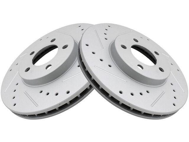 Front Brake Rotor Set 2 Piece - 1996-1997 Ford Thunderbird - TRQ 5584-07872028