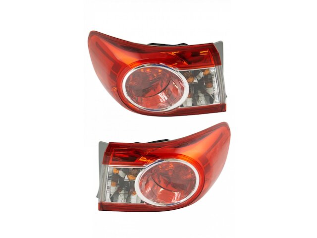 Tail Light Assembly Set 2 Piece - 2011-2013 Toyota Corolla - DIY Solutions 96969-07899871