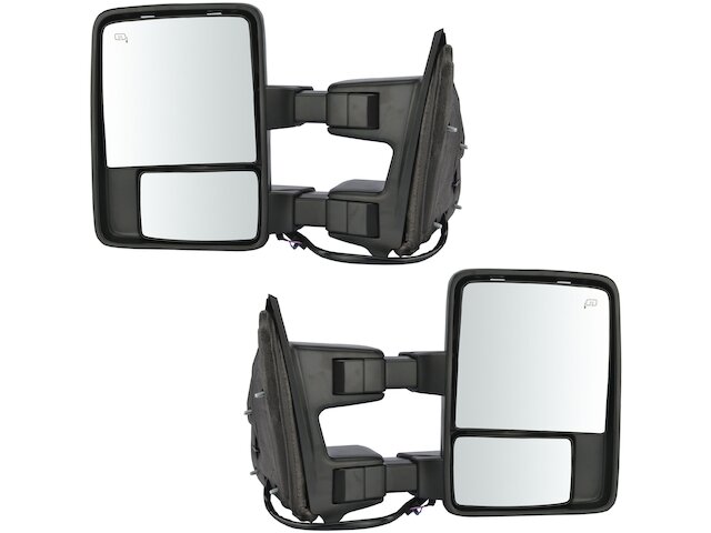 Left and Right Door Mirror Set 4 Piece - 2011-2016 Ford F250 Super Duty - Trail Ridge 96694-07906082