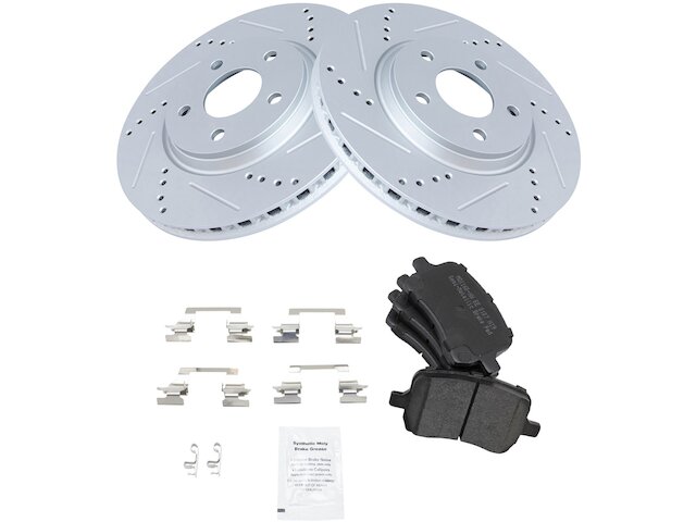 Front Brake Pad and Rotor Kit - 2005-2007 Saturn Ion Red Line - TRQ 18350-07906859