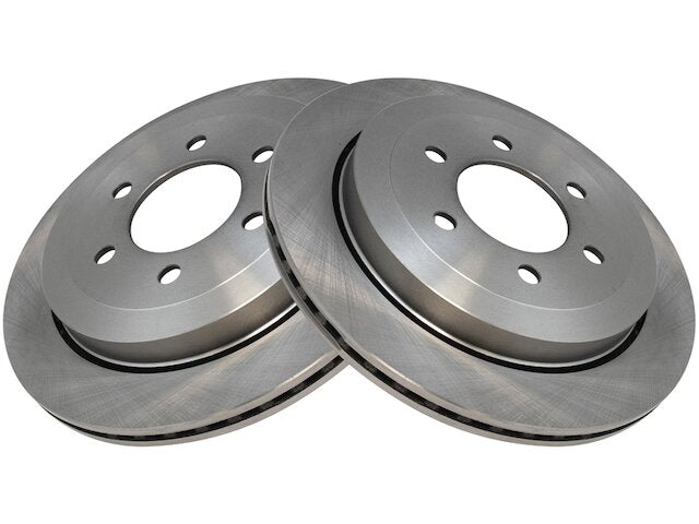 Rear Brake Rotor Set 2 Piece - 2007-2017 Ford Expedition - TRQ 19017-07911546