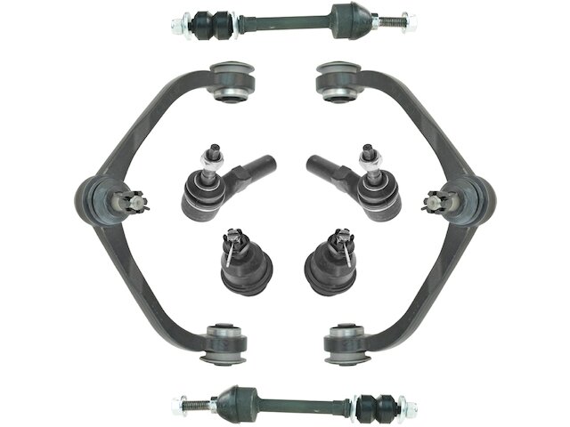 Control Arm Ball Joint Tie Rod End Kit 8 Piece Set - 2005-2010 Dodge Dakota - TRQ 18193-07913512
