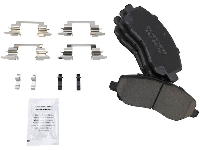Front Brake Pad Set - 2011-2021 Mitsubishi Outlander Sport - TRQ 96942-07917530