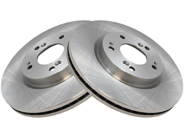 Front Brake Rotor Set 2 Piece - 2007-2012 Dodge Caliber - TRQ 18960-07917981