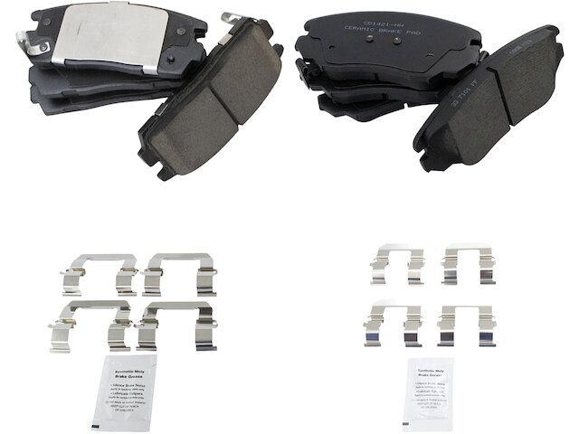 Brake Pad Set - 2010-2017 GMC Terrain - TRQ 30484-07923404