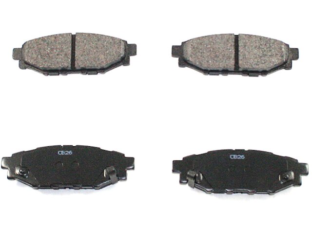 Rear Brake Pad Set - 2005-2014 Subaru Legacy - DuraGo 18220-07932425