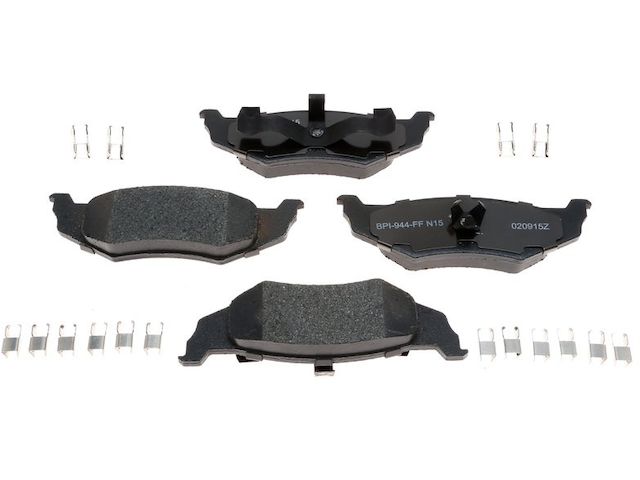 Rear Brake Pad Set - 1999-2001 Chrysler LHS - Raybestos 1481-07934334