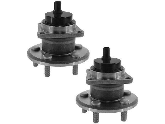 Rear Wheel Hub and Bearing Kit 2 Piece - 2009-2013 Toyota Matrix FWD 1.8L 4-Cylinder - TRQ 29867-07936818