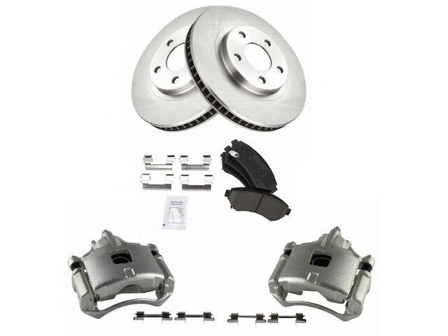 Front Brake Pad Rotor and Caliper Set - 2000-2005 Chevrolet Impala - TRQ 3348-07944792