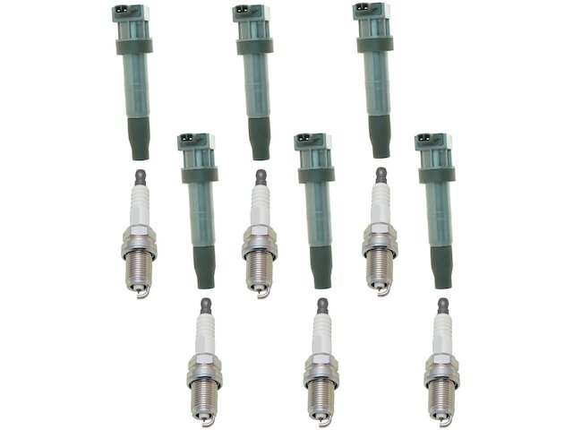 Ignition Coil and Spark Plug Kit 12 Piece - 2006-2012, 2014 Kia Sedona - DIY Solutions 18952-07944810