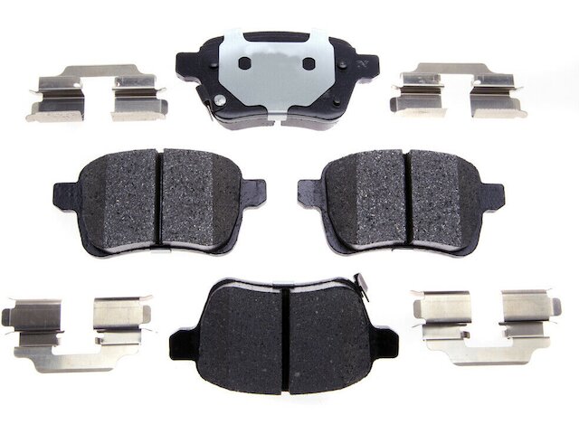 Rear Brake Pad Set - 2014-2020 Fiat 500L - TRQ 127002-07949440