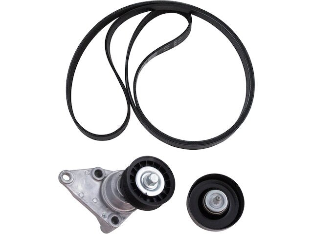 Serpentine Belt Drive Component Kit - 2003-2006 Cadillac Escalade EXT - DIY Solutions 127836-07981611